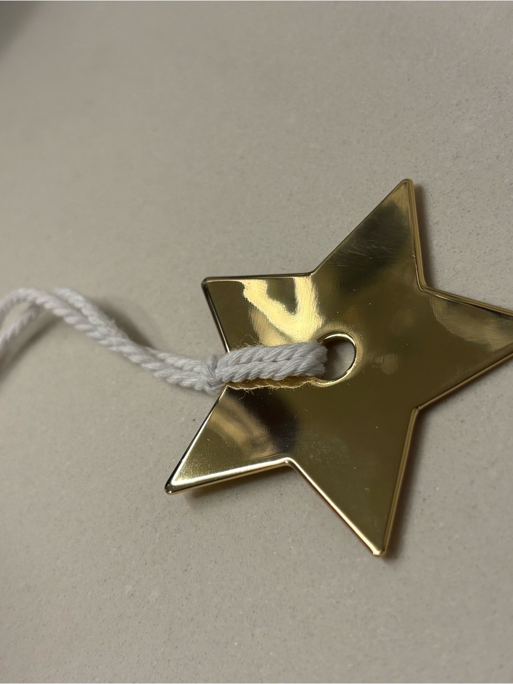 Dior Gold Star Metal Ornament Tag bag charm - Picture 5 of 10